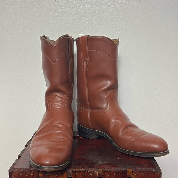 Justin Diamond J Cowboy Vintage Boots sz8.5D Men’s main image 9